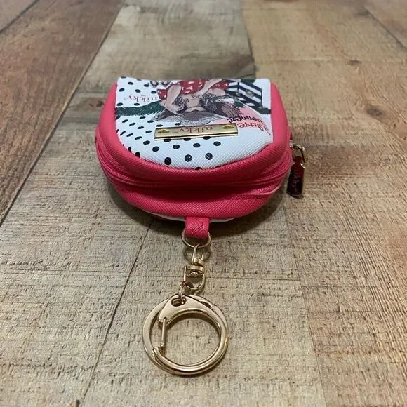Nicole Lee Nikky Mini Bag U.S.A. 3.5" Backpack Keychain - Picture 4 of 12